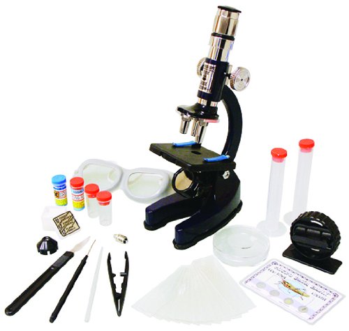 エレンコ ロボット 電子工作 知育玩具 パズル EDU-41002 Edu-Toys Microscope Max Lab | Blank Slides | Test Tubes | Instructions | PLUS Foresepts, Probe, Dyes | Everything Needed toSet Up Your Microscopエレンコ ロボット 電子工作 知育玩具 パズル EDU-41002