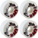 ウィール タイヤ スケボー スケートボード 海外モデル Speedlab Wheels JFA White Skateboard Wheels - 63mm 1...