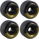 ウィール タイヤ スケボー スケートボード 海外モデル Blood Orange Smoke Black/Gold Longboard Skateboard W...