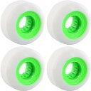 ウィール タイヤ スケボー スケートボード 海外モデル Powerflex Skateboards Gumball White/Lime Skateboard ...