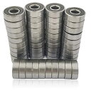 ベアリング スケボー スケートボード 海外モデル 直輸入 50 PCS 608-2RS Skateboard Bearing, 8x22x7, Sealedベア...