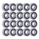 ベアリング スケボー スケートボード 海外モデル 直輸入 Rollerex 608-2RS Wheel Bearings 20-Pack (for Any Pr...