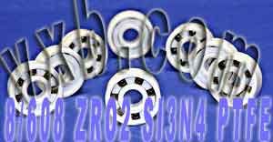 ٥ ܡ ȥܡ ǥ ľ͢ Set of 8 Full Ceramic High Speed Skateboard Bearing ZrO2/Si3N4 Ball Bearings VXB Brand٥ ܡ ȥܡ ǥ ľ͢