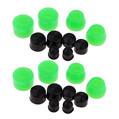 商品情報 商品名ブッシュ スケボー スケートボード 海外モデル 直輸入 menolana 20 pcs/Set Hardware Skateboard Truck Kit Bushings with Cups for Trucks Repair ing, Durable, Good Performanceブッシュ スケボー スケートボード 海外モデル 直輸入 商品名（英語）menolana 20 pcs/Set Hardware Skateboard Truck Kit Bushings with Cups for Trucks Repair ing, Durable, Good Performance 商品名（翻訳）menolana 20 PC/セット ハードウェア スケートボード トラック再構築キット ブッシング ピボット カップ トラック修理再建、耐久性、優れたパフォーマンスのために 型番d25aa448409ede17764ff47853f2d113 ブランドmenolana 商品説明（自動翻訳）説明: -ブッシングスケートボードのトラックは、軽量、耐久性のある、高品質のPUから作られています。- あなたのスケートトラックの性能、滑らかで、よいスケートの経験を改善するのに使用される。- 4pcs 底ブッシュを含むパックごとの 20 部分、および 4pcs 上のブッシュおよび 6pcs ピボット カップ セット。3.25inch、5inch、7inch。- 85A 硬度、衝撃の証拠のための高い伸縮性、抵抗力がある摩耗および腐食。- 屋外 sports.Specification のスケートボード、トラック、等のために置かれる付属品: -材料。PU●カラー：グリーン、ブラック●円錐ブッシュ用：●サイズ（H×上径×下径）。約11x16x24mm/0.43x0.63x0.94inch -シリンダーブッシュ： -サイズ（H×上径×下径）。約16x24x24mm /0.63x0.94x0.94inch、内径。約9mm/0.35inch●ピボットカップ用：●3.25inch：●サイズ(内径×外径)。約10×12mm、内径約0.39×0.47inch ・5inch： ・サイズ（内径×外径）約12×16mm、内径約0.39×0.47inch ・ピボットカップ用： -3.25inch約12x16mm：約0.47x0.63inch - 7inch： - サイズ(内径×外径)約14x19mm/0.55x0.75inchPackageに含まれています：20個スケートボードトラックブッシュセット注：色は個々のモニターの色校正のためにわずかに異なる場合があります。 関連キーワードブッシュ,スケボー,スケートボード,海外モデル,直輸入このようなギフトシーンにオススメです。プレゼント お誕生日 クリスマスプレゼント バレンタインデー ホワイトデー 贈り物