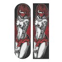 デッキテープ グリップテープ スケボー スケートボード 海外モデル Hupery Skateboard Grip Tape Longboard Griptape Sexy Tattoo Women Waterproof Grip Tape Sheet Sticker Deck Sandpaper Griptape デッキテープ グリップテープ スケボー スケートボード 海外モデル