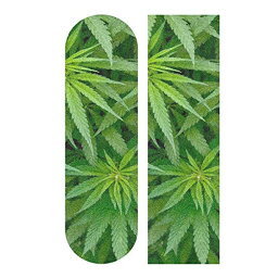 デッキテープ グリップテープ スケボー スケートボード 海外モデル YYZZH Green Marijuana Plant Cannabis Weed Leaf Skateboard Grip Tape 9"x33" Anti Slip Sandpaper Longboard Scooter Griptape Shデッキテープ グリップテープ スケボー スケートボード 海外モデル