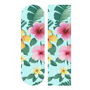 デッキテープ グリップテープ スケボー スケートボード 海外モデル Floret Pattern Skateboard Grip Tape Sheet Scooter Deck Sand Paper 9