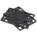 スケートボード\ライザーパッド スケボー スケートボード 海外モデル 直輸入 Independent Risers Black 1/8