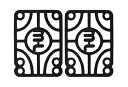 スケートボード\ライザーパッド スケボー スケートボード 海外モデル 直輸入 Mini Logo Rigid Riser Pads (Set of two), ...