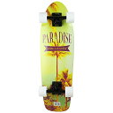スタンダードスケートボード スケボー 海外モデル 直輸入 BAMBOO CRUISER SKATEBOARD Paradise Instapalm 8