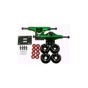 ウィール タイヤ スケボー スケートボード 海外モデル Core Green SKATEBOARD TRUCKS, Wheels, ABEC 5 BEARING...