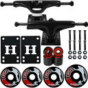 ウィール タイヤ スケボー スケートボード 海外モデル Core Black SKATEBOARD TRUCKS, Wheels,ABEC 5 Skateboa...