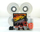 ウィール タイヤ スケボー スケートボード 海外モデル Big Boy 70mm Gel Solid Skateboard Wheels + ABEC 7 Be...
