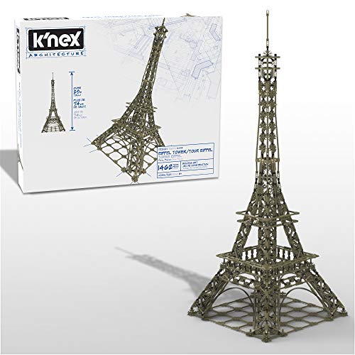 ケネックス 知育玩具 パズル ブロック K'NEX Architecture: Eiffel Tower - Build IT Big - Collectible Building Set for Adults & Kids 9+ - New - 1,462 Pieces - 2 1/2 Feet Tall - (Amazon Exclusive)ケネックス 知育玩具 パズル ブロック