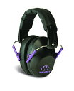 イヤーマフ シューティング ハンティング サバイバルゲーム サバゲー Walker's Low Profile Folding Muff, Purple Acc...
