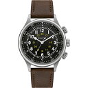 腕時計 ブローバ メンズ Bulova Men’s Military Heritage A-15 3-Hand Hack Automatic Leather Strap Watch, Chronograph, Luminous Markers, 42mm Style: 96A245腕時計 ブローバ メンズ