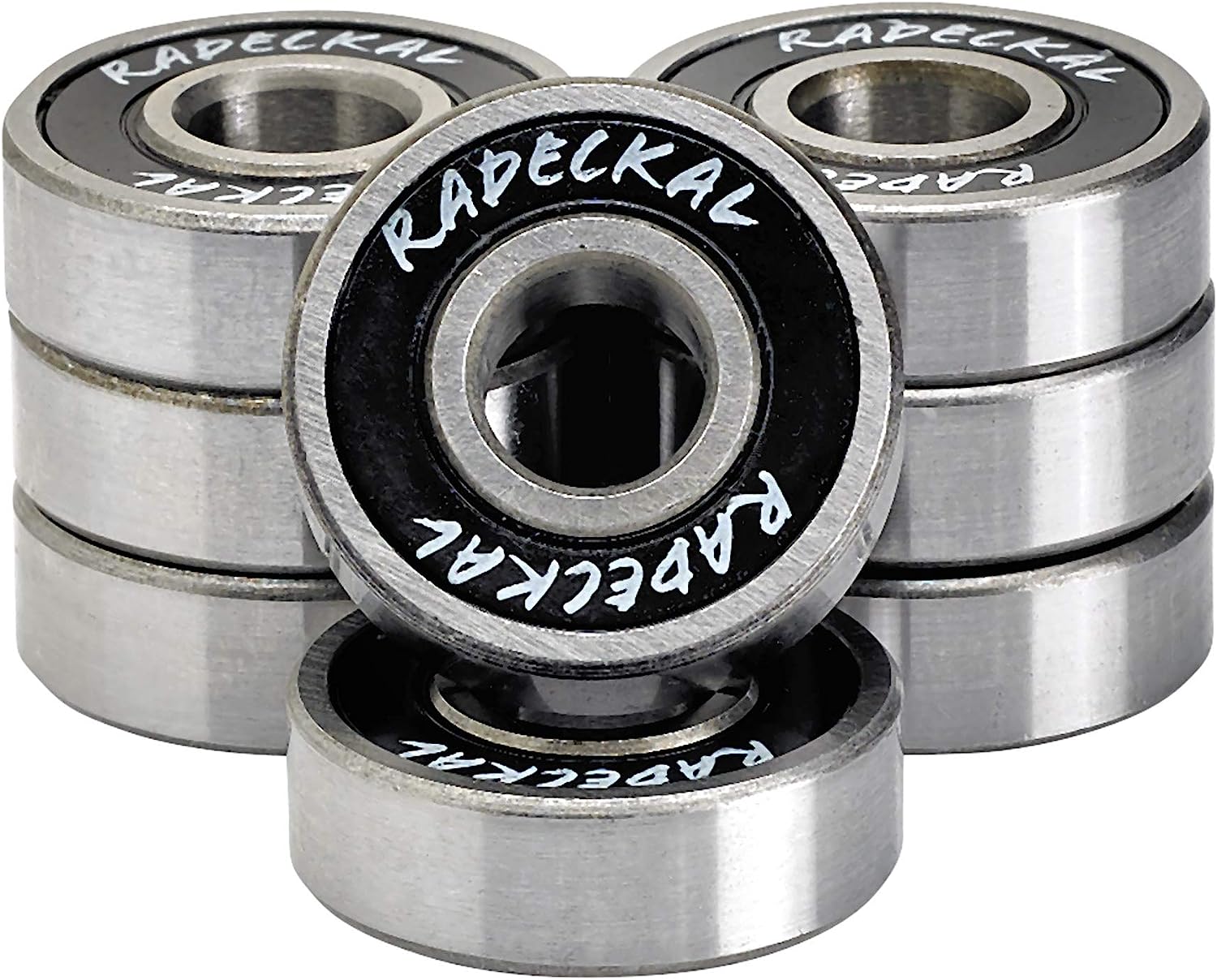 ベアリング スケボー スケートボード 海外モデル 直輸入 RADECKAL Black ABEC 9 Skateboard Bearings, Skateboards, Longboards, Cruisers, Inline Skates, Roller Skates, Pre-Lubricated, High Precision Ratinベアリング スケボー スケートボード 海外モデル 直輸入 2