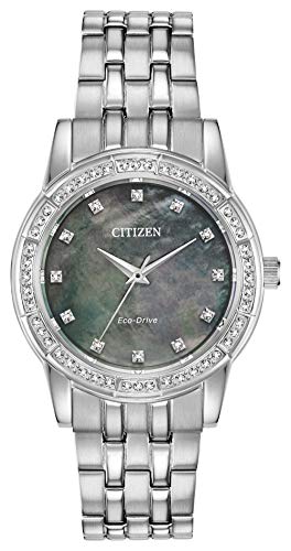 楽天angelica腕時計 シチズン 逆輸入 海外モデル 海外限定 Citizen Eco-Drive Classic Quartz Womens Watch, Stainless Steel, Crystal, Silver-Tone （Model: EM0770-52Y）腕時計 シチズン 逆輸入 海外モデル 海外限定