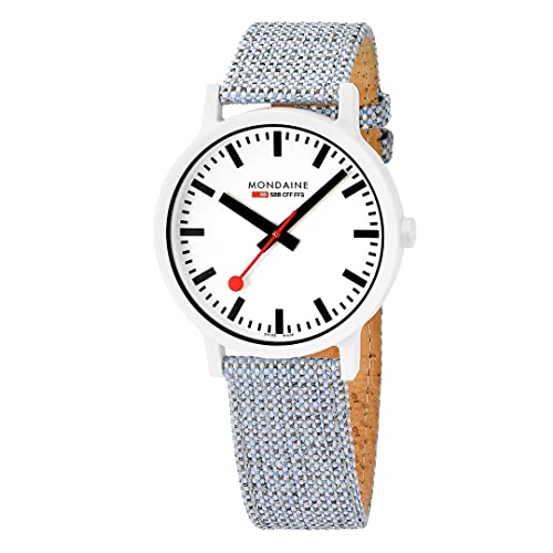 腕時計 モンディーン 北欧 スイス メンズ Mondaine Essence White Dial Blue Cork Strap Quartz Men's Watch MS1.41110.LD Mens Watches腕時計 モンディーン 北欧 スイス メンズ