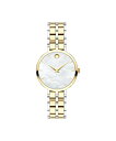 腕時計 モバード レディース Movado Kora Yellow Stainless Steel Case White Dial Stainless Steel Bracelet Women 0607323腕時計 モバード レディース