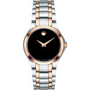 rv o[h fB[X Movado Swiss Collection Quartz Movement Black Dial Ladies Watch 607084rv o[h fB[X