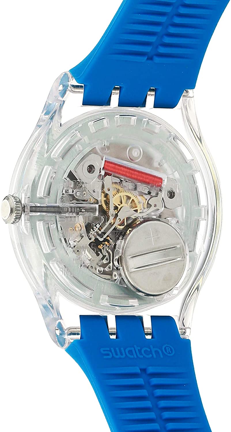 中華のおせち贈り物 腕時計 スウォッチ メンズ Swatch Transformation Quartz Silicone Strap Blue Casual Watch Model Suok711 腕時計 スウォッチ メンズ 21新発 Noudeal Com