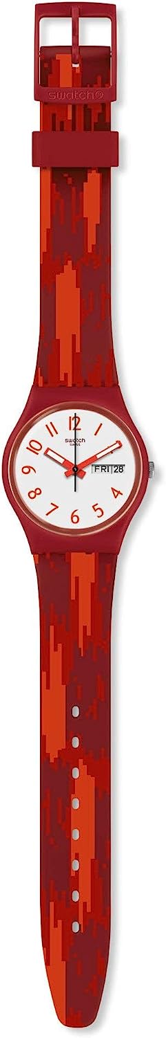 本店は 腕時計 スウォッチ メンズ Swatch Men S Swiss Quartz Watch With Silicone Strap Red 17 Model Gr711 腕時計 スウォッチ メンズ 驚きの価格 Damrongsilp Com
