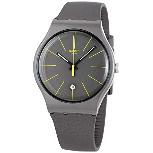 腕時計 スウォッチ メンズ Swatch Men's Analogue Quartz Watch with Silicone Strap SUOB404腕時計 スウォッチ メンズ