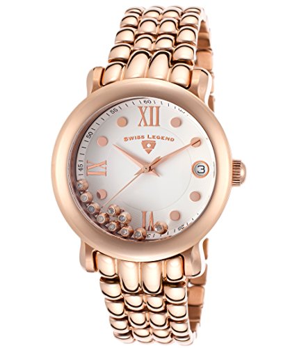 腕時計 スイスレジェンド レディース Swiss Legend Women's 22388-RG-22 Diamanti Analog Display Swiss Quartz Rose Gold Watch腕時計 スイスレジェンド レディース