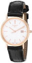 ティソ 腕時計 ティソ レディース Tissot womens Goldrun Steel And 18K Gold Dress Watch Black T9222107601100腕時計 ティソ レディース