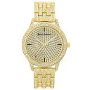 ジューシークチュール 腕時計 ジューシークチュール レディース JUICY COUTURE Black Label Women's Swarovski Crystal Gold-Tone Watch腕時計 ジューシークチュール レディース