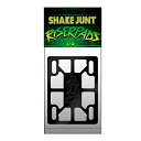 スケートボード\ライザーパッド スケボー スケートボード 海外モデル 直輸入 Shake Junt Skateboard Risers 1/8