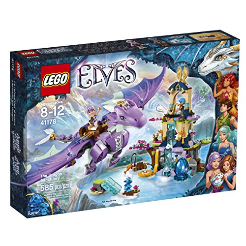 S Gt LEGO Elves 41178 The Dragon Sanctuary Building Kit (585 Piece)S Gt