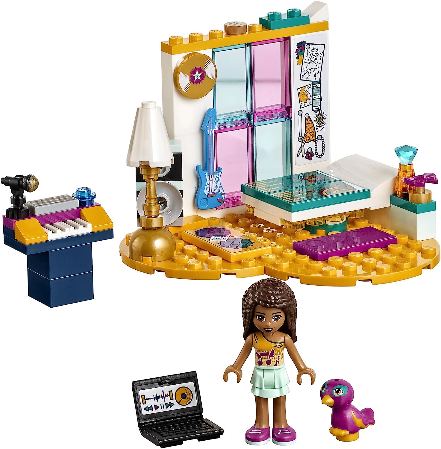 レゴ フレンズ LEGO Friends Andrea’s Bedroom 41341 Building Kit (85 Piece)レゴ フレンズ 2