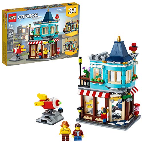 S NGC^[ LEGO Creator 3in1 Townhouse Toy Store 31105, Cool Buildable Toy for Kids Building Kit (554 Pieces)S NGC^[