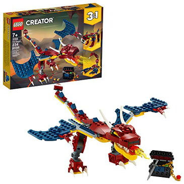 レゴ クリエイター 【送料無料】LEGO Creator 3in1 Fire Dragon 31102 Building Kit, Cool Buildable Toy for Kids, New 2020 (234 Pieces)レゴ クリエイター