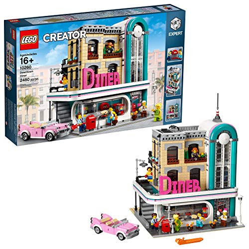 レゴ クリエイター LEGO Creator Expert Downtown Diner 10260 Building Kit, Model Set and Assembly Toy for Kids and Adults (2480 Pieces)レゴ クリエイター