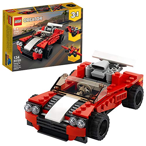 S NGC^[ LEGO Creator 3in1 Sports Car Toy 31100 Building Kit (134 Pieces)S NGC^[