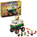 レゴ クリエイター LEGO Creator 3in1 Monster Burger Truck 31104 Building Kit, Cool Buildable Toy for Kids (499 Pieces)レゴ クリエイター