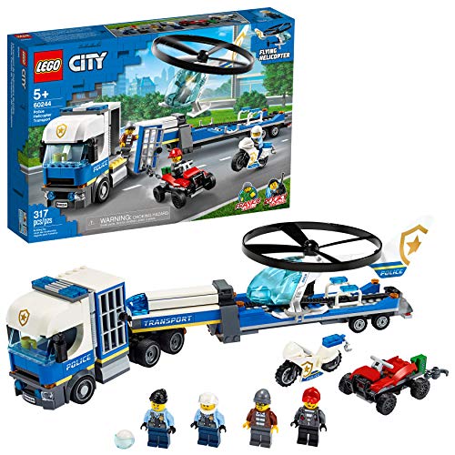 レゴ シティ（売れ筋ランキング） レゴ シティ LEGO City Police Helicopter Chase 60244 Police Toy, Cool Building Set for Kids (317 Pieces)レゴ シティ