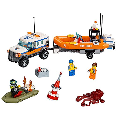 S VeB LEGO City Coast Guard 4 x 4 Response Unit 60165 Building Kit (347 Piece)S VeB