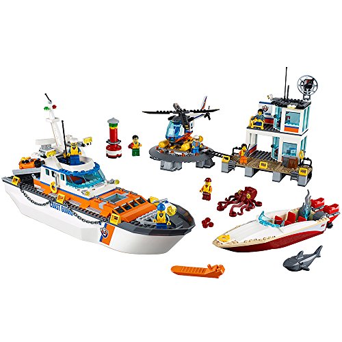 쥴 ƥ LEGO City Coast Guard Head Quarters 60167 Building Kit (792 Piece)쥴 ƥ