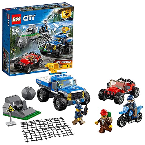 レゴ シティ City Mountain Dirt Road Pursuit Police Building Set, Police 4x4 Toy Car & Buggy, Police Toys for Kidsレゴ シティ