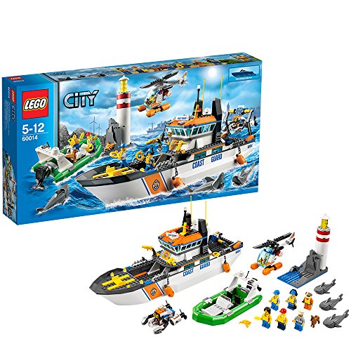 レゴ シティ 【送料無料】LEGO City Coast Guard Patrol with Helicopter and Minifigures | 60014レゴ シティ