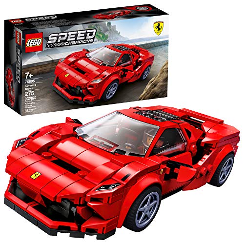 S eNjbNV[Y LEGO Speed Champions 76895 Ferrari F8 Tributo Toy Cars for Kids, Building Kit Featuring Minifigure (275 Pieces)S eNjbNV[Y