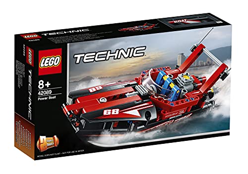 レゴ テクニックシリーズ Power Boat Replica Building Set, 2 in 1 Model, Hydroplane Speedboat, Toy Boat Kits for Kidsレゴ テクニックシリーズ