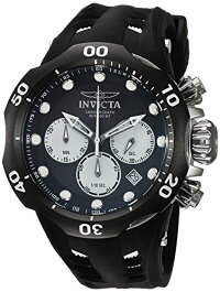 【当店1年保証】インヴィクタInvictaMen's'Venom'QuartzStainlessSteelandSiliconeCasualWatch,Color:Black(Mod