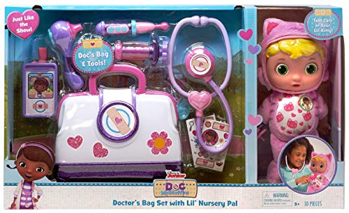 ドックはおもちゃドクター ディズニーチャンネル ドックのおもちゃびょういん Disney Junior Doc Mcstuffin Pet Rescue Doctor 039 s Bag Set with Lil 039 Nursery Pal Playset (Kitty)ドックはおもちゃドクター ディズニーチャンネル ドックのおもちゃびょういん