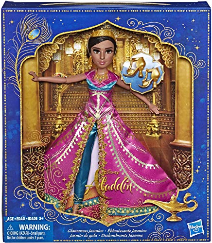 アラジン ジャスミン ディズニープリンセス Disney Princess Aladdin Glamorous Jasmine Deluxe Fashion Doll with Gown, Shoes, Accessories, Inspired by Disney 039 s Live-Action Movie, Toy for Kids Collectorsアラジン ジャスミン ディズニープリンセス