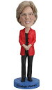 ボブルヘッド バブルヘッド 首振り人形 ボビンヘッド BOBBLEHEAD Royal Bobbles Elizabeth Warren Collectible Bobblehead Statueボブ..